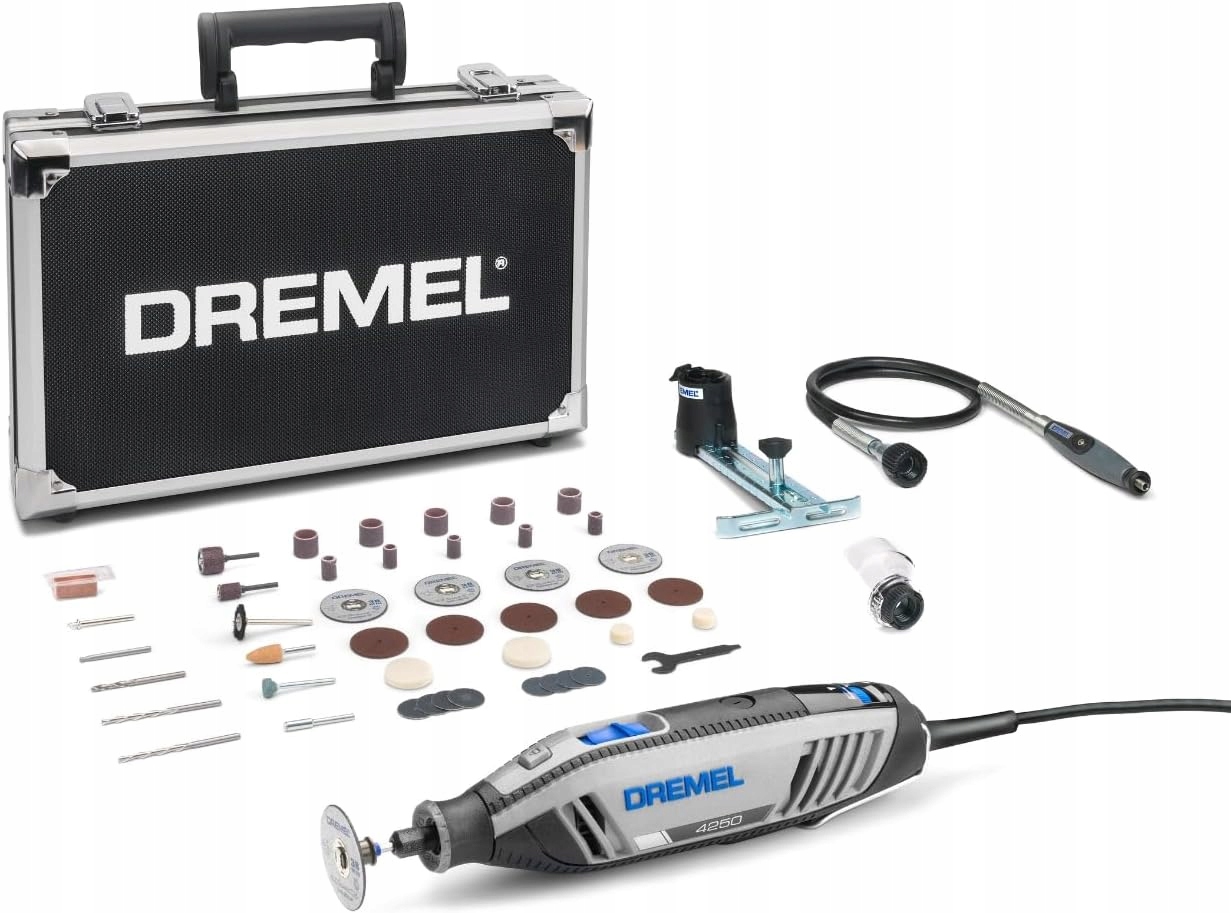 Síťová multifunkční bruska Dremel 4250 3/45 příslušenství kufr