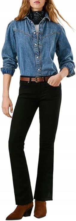 Pepe Jeans Bootcut Lw Piccadilly Džíny Ženy 33/34
