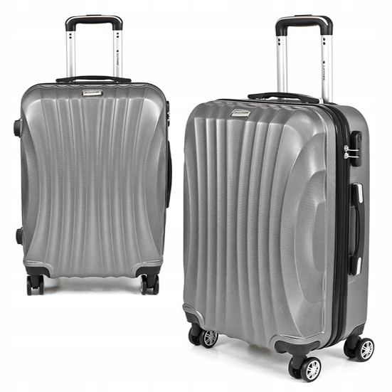 

Duża walizka Podróżna Sapphire bagaż, Kółka