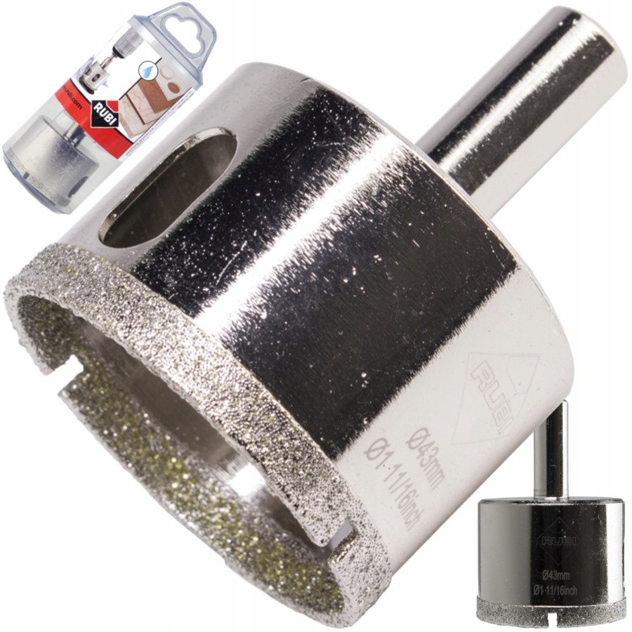 

Rubi Otwornica koronka diamentowa do gresu 43mm