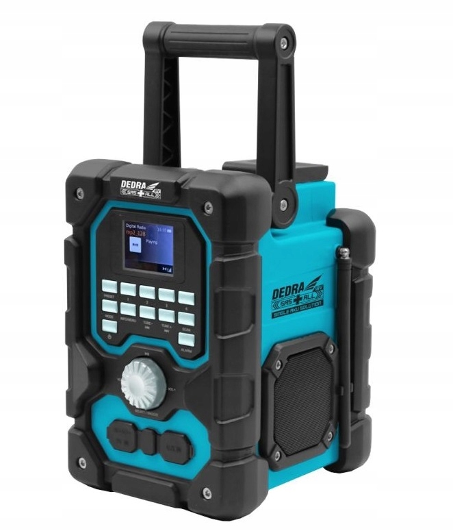 Akumulátorové Rádio Dab+/fm Bluetooth 18V Usb