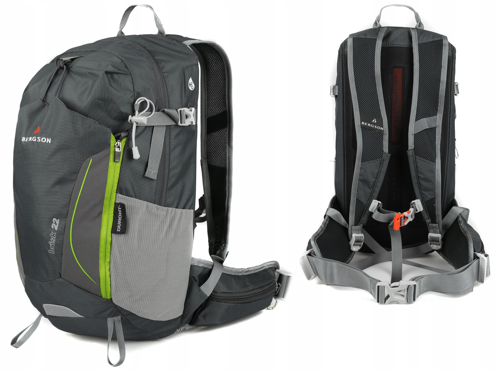 Pojemny Plecak Trekkingowy Bergson Brisk 22L