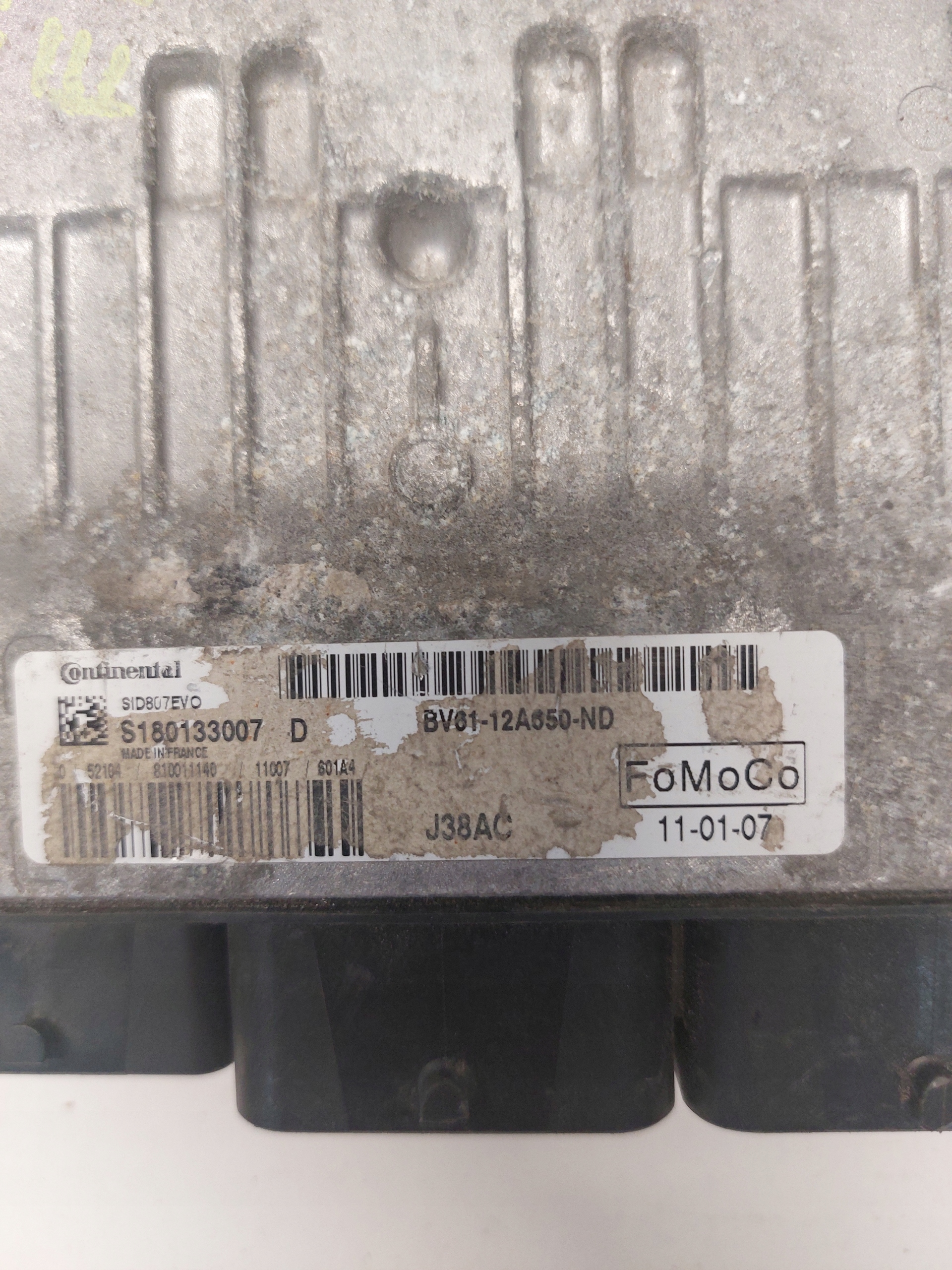 control unit of the engine FORD FOCUS MK3 BV61-12A650-ND