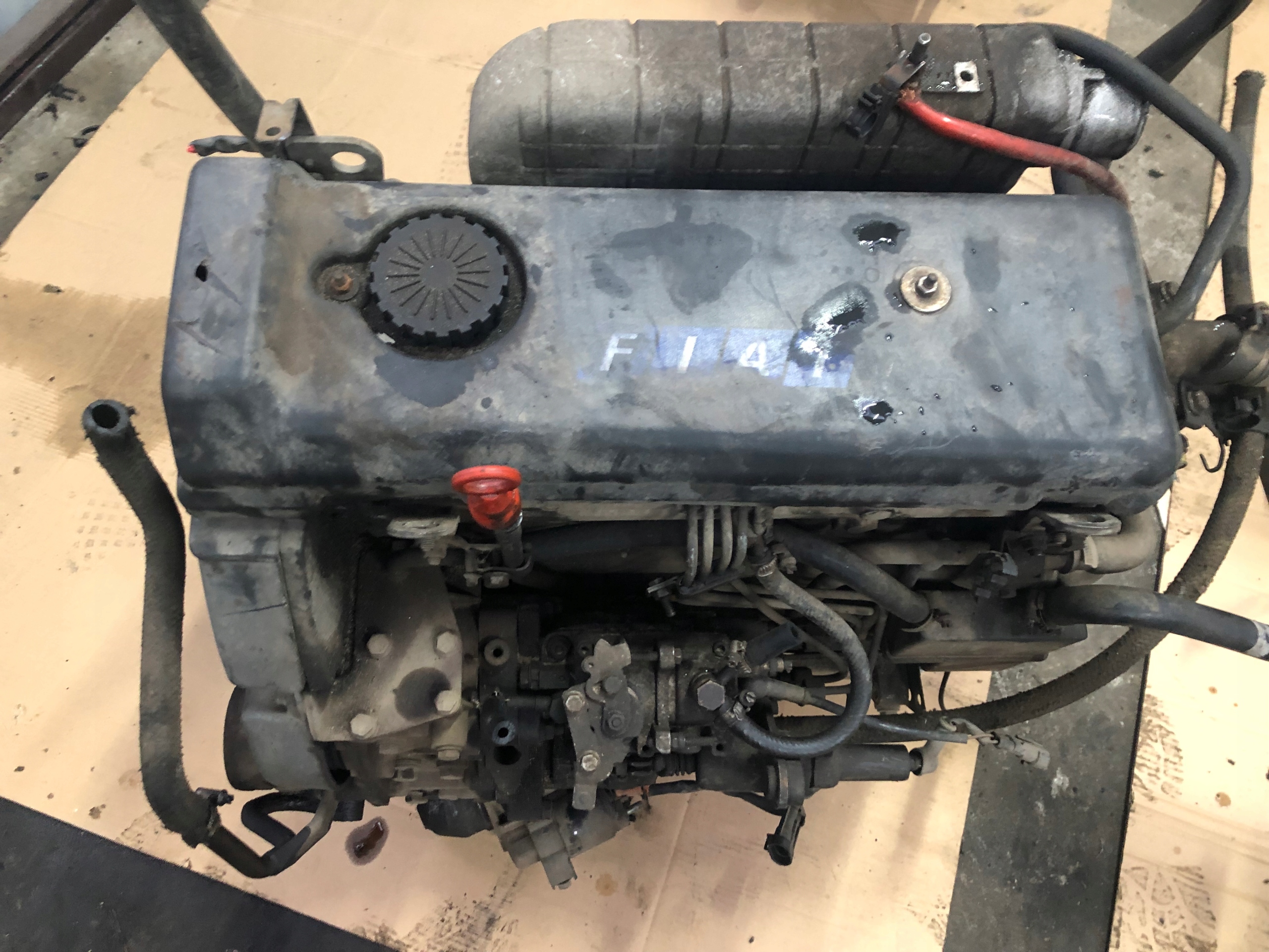 SILNIK FIAT DUCATO I 2.5 D KOMPLETNY JUMPER BOXER 1996