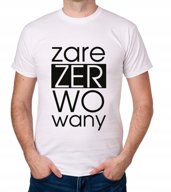 

koszulka Na Dzień Chłopaka Zarezerwowany prezent