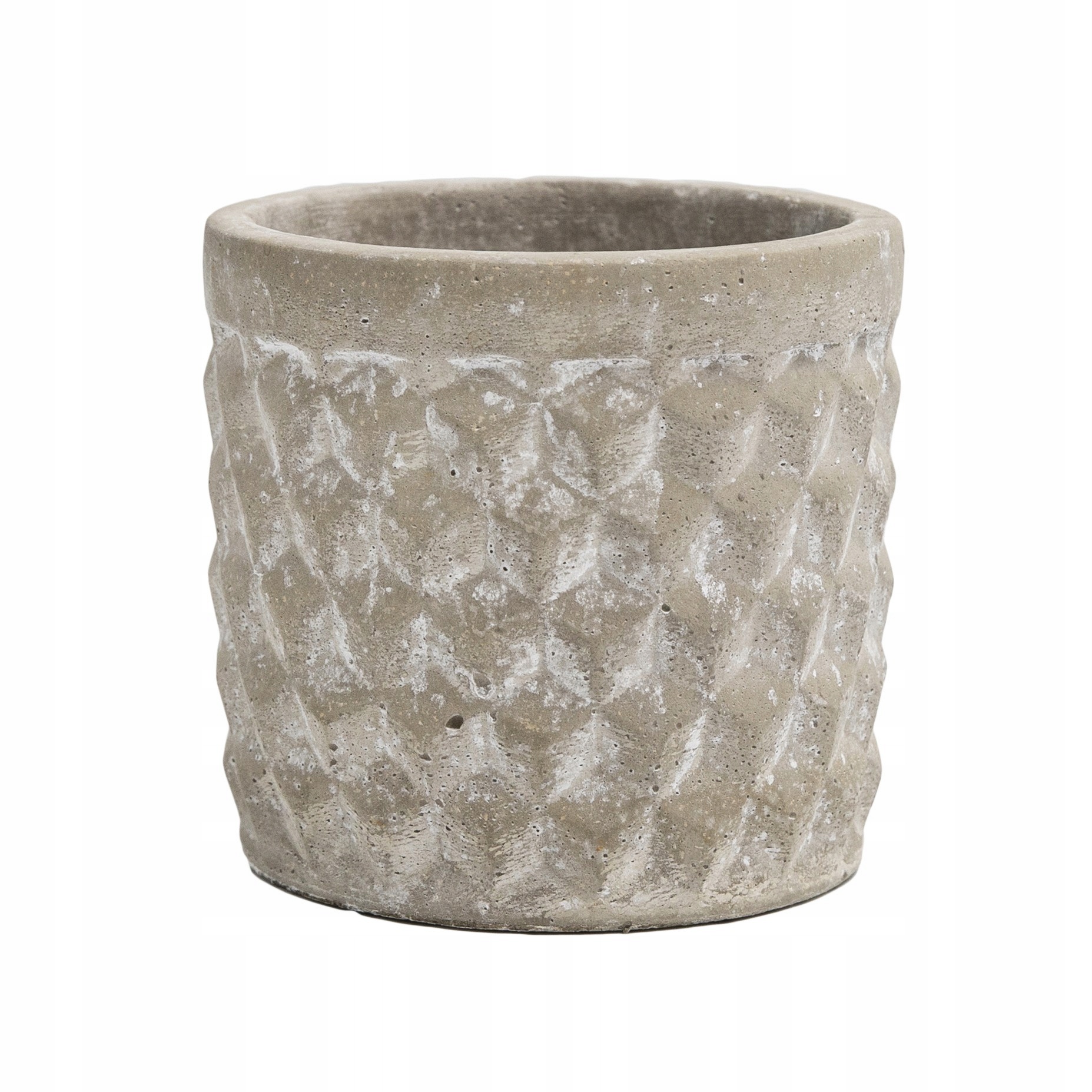 

Osłonka Ø 11 cm doniczka Gray Karo szara