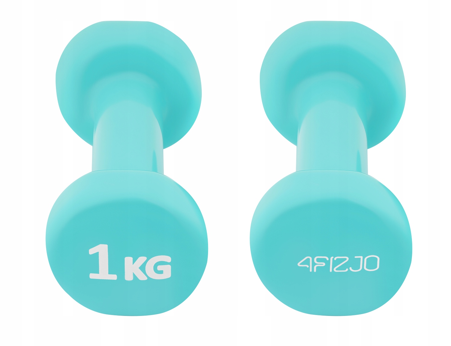 HANTLE DO ĆWICZEŃ FITNESSU WZMOCNIENIE MIĘŚNI OBCIĄŻENIE CIĘŻARKI 2X1 KG Marka 4FIZJO