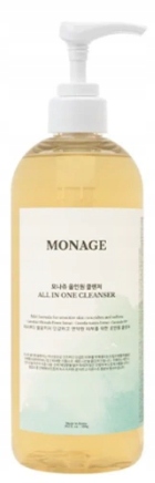 Monage All In One Cleanser Jemný gel na mytí obličeje a vlasů 520 g