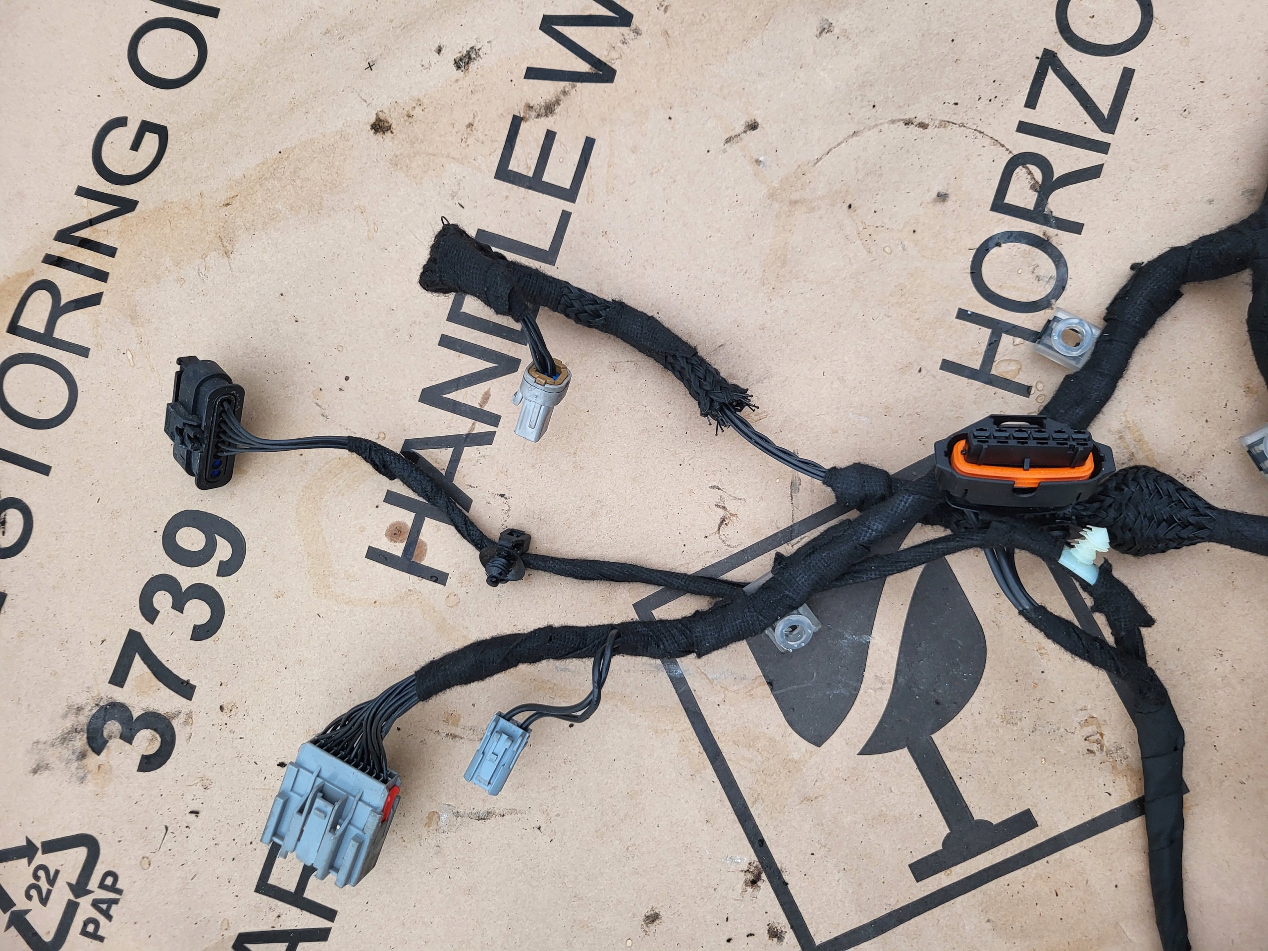 bundle wiring door left front LAND RANGE ROVER SPORT II L494 OE ANGLIK
