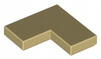 

Lego Płytka Pł. Narożna 2x2 Beżowa (14719/6173057)