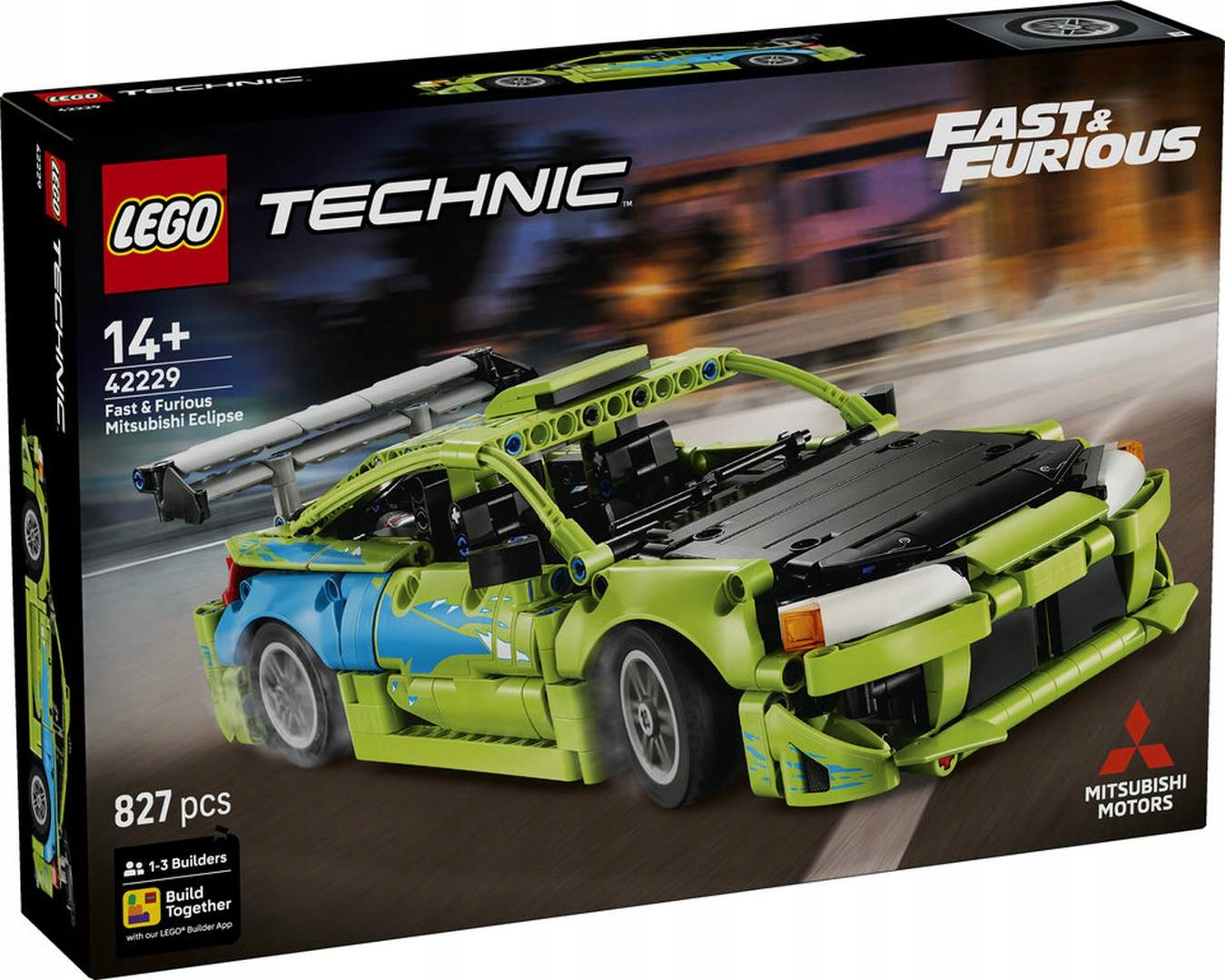 42229 Lego Technic – Auto Fast and Furious Mitsubishi Eclipse