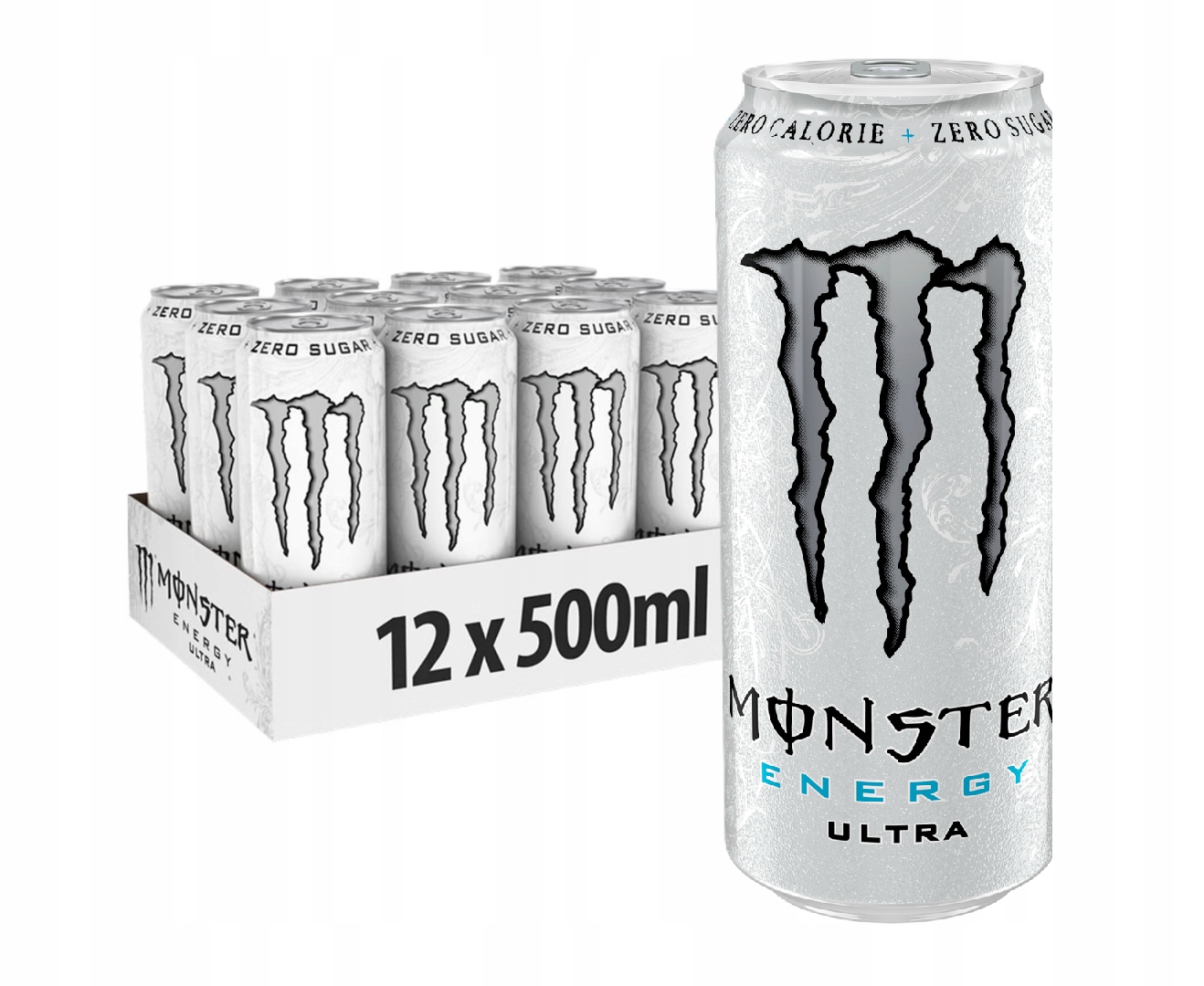 Monster Ultra White 12 x 500ml (6 L)