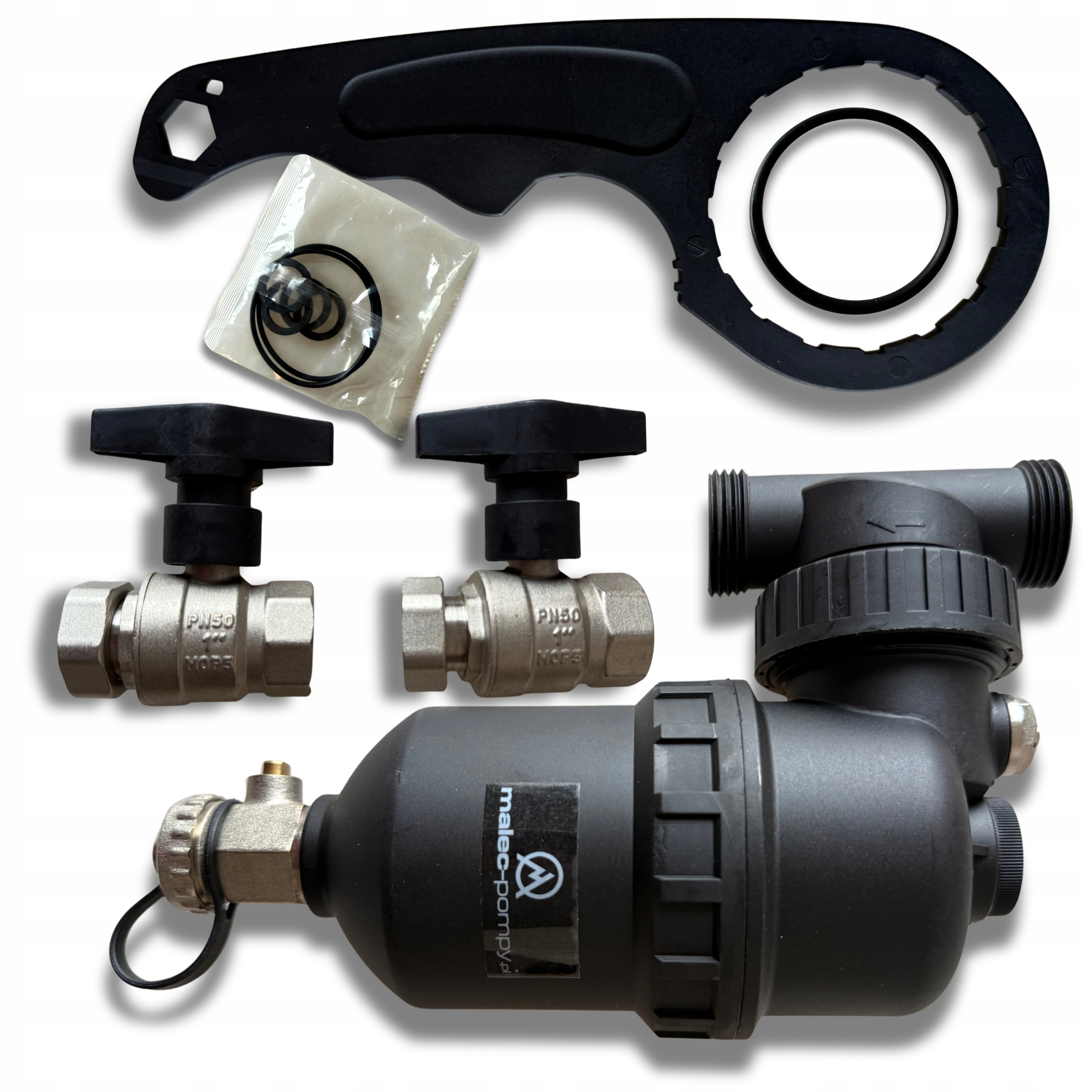 Magnetický filter Odmulátor 1" DN25 Oddeľovač nečistôt Co do kotla