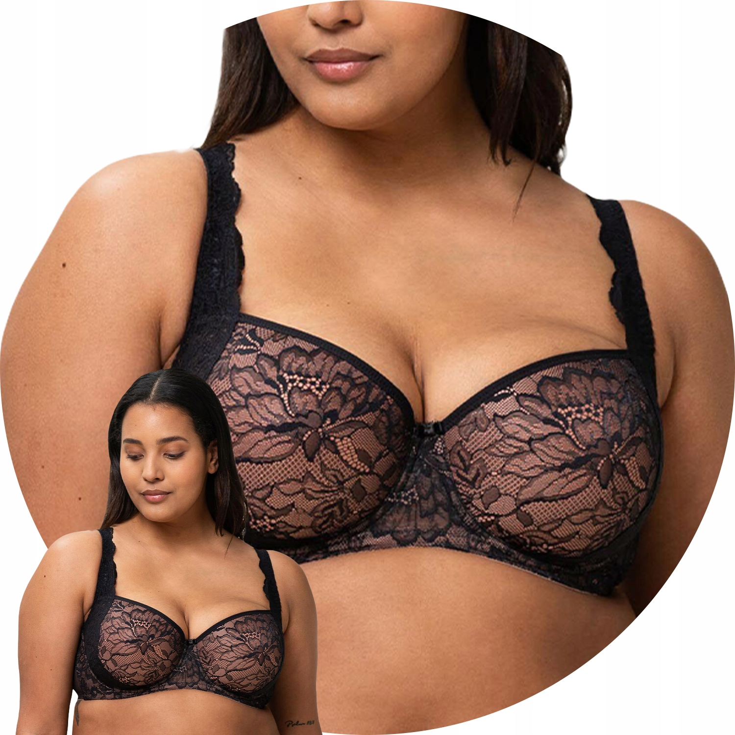 Triumph 10201686 Amourette Charm WHP02 černá 80B Vyztužená podprsenka