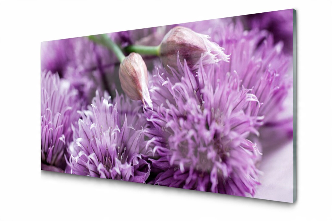 

Panel szklany dekor Kwiaty Roślina 140x70 + Klej
