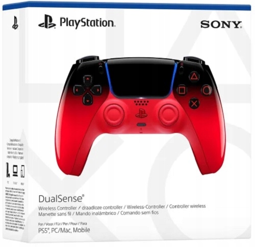 Pad Dualsense PS5 Techno Red Sklep Ones