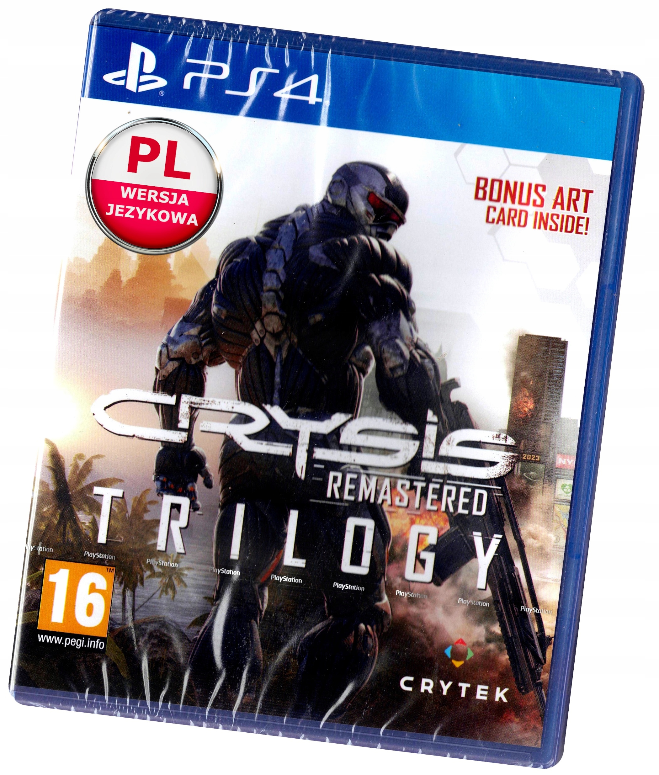 Crysis Remastered Trilogy PS4 Nowa Pudełkowa Po Polsku