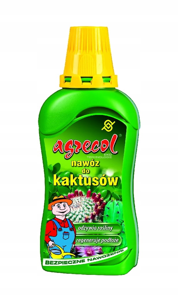 

Nawóz do kaktusów, sukulentów 0,35l Agrecol
