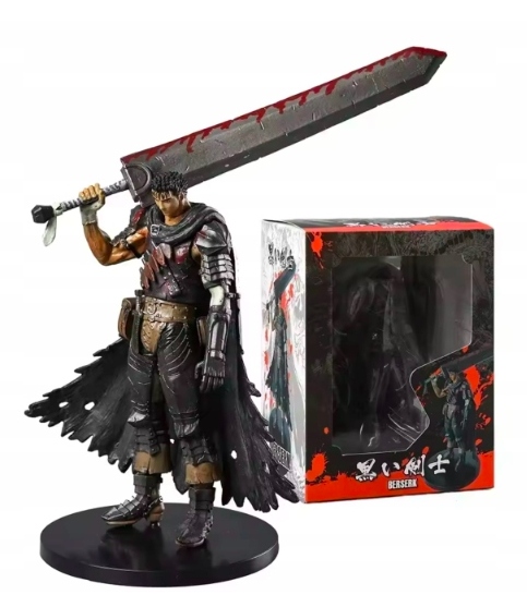 Figurka Guts Black Swordsman Berserk 21 cm