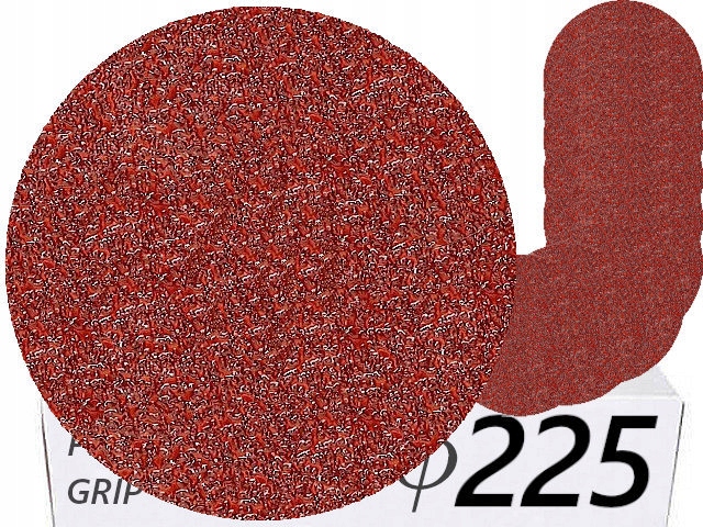 Krążek Papier Ścierny Krążki na rzep Klingspor PL28 do żyrafy 225mm P36