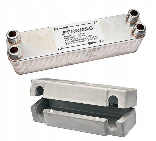 

Wymiennik Ciepła 30 płytowy 35kW 3/4''+ Izolacja