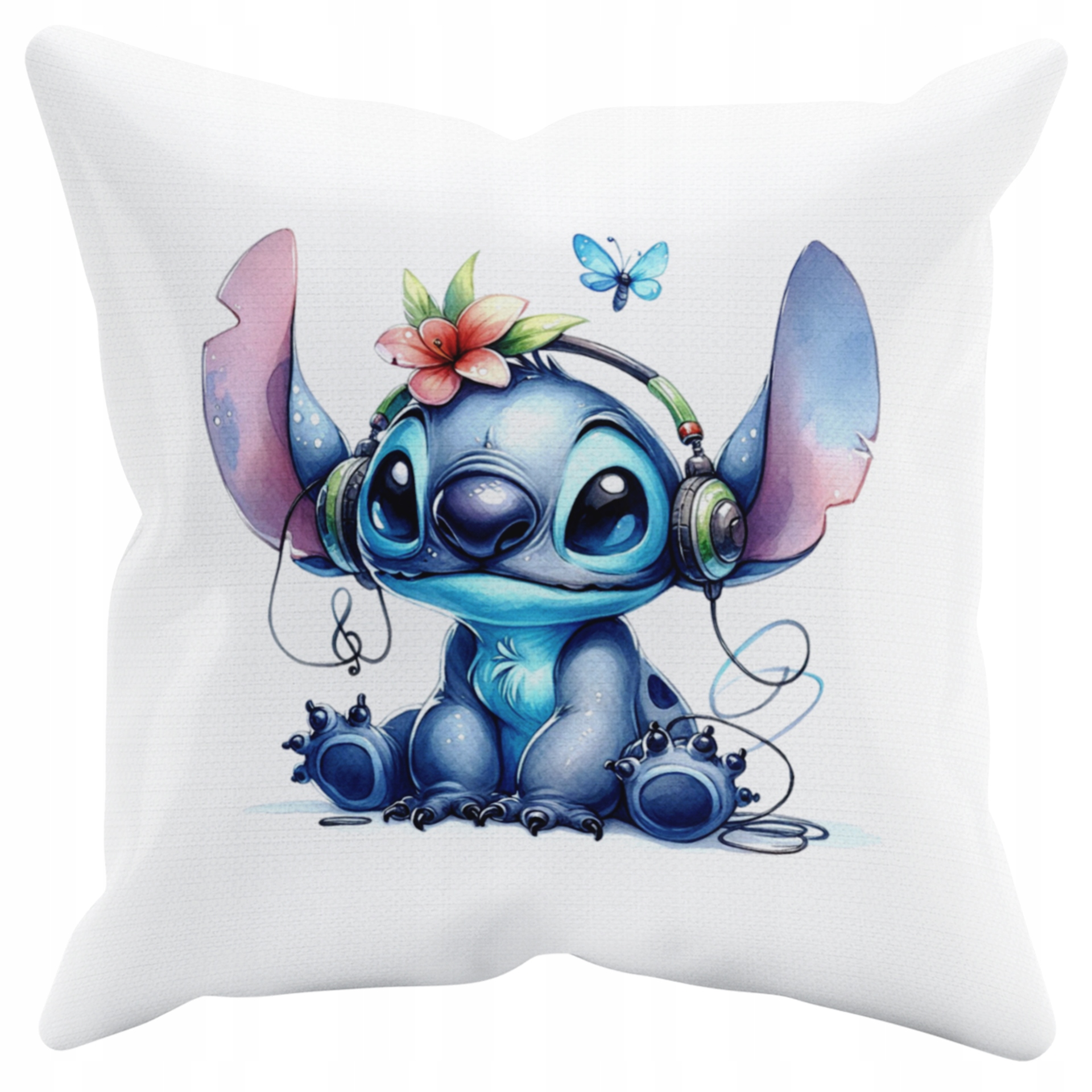 POSZEWKA NA PODUSZKĘ JAŚKA DO PRZEDSZKOLA STICZ SŁODZIAK + IMIĘ GRATIS Kolor dominujący biel