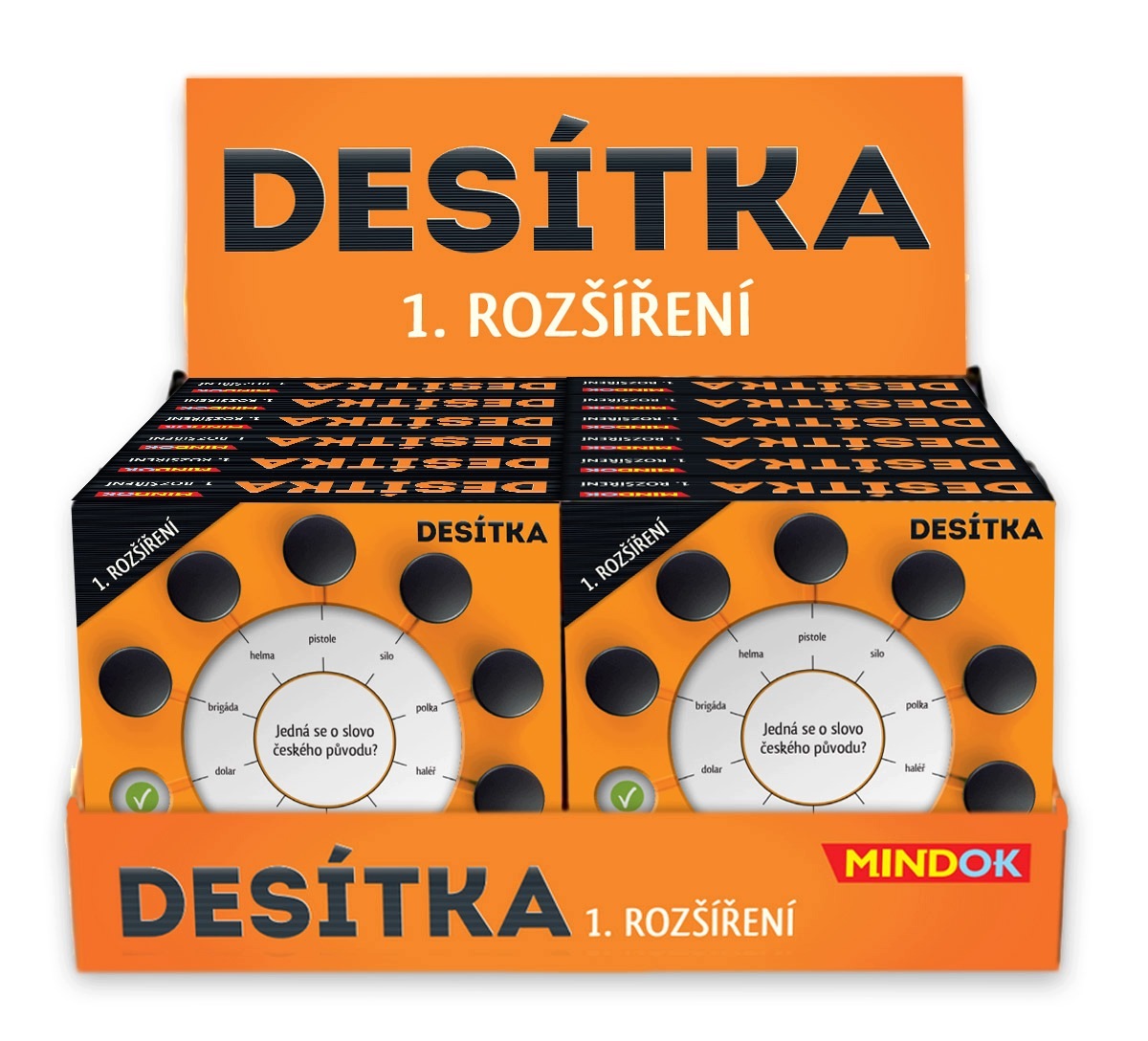 Mindok Desítka: 1. rozšíření (display 12 ks)