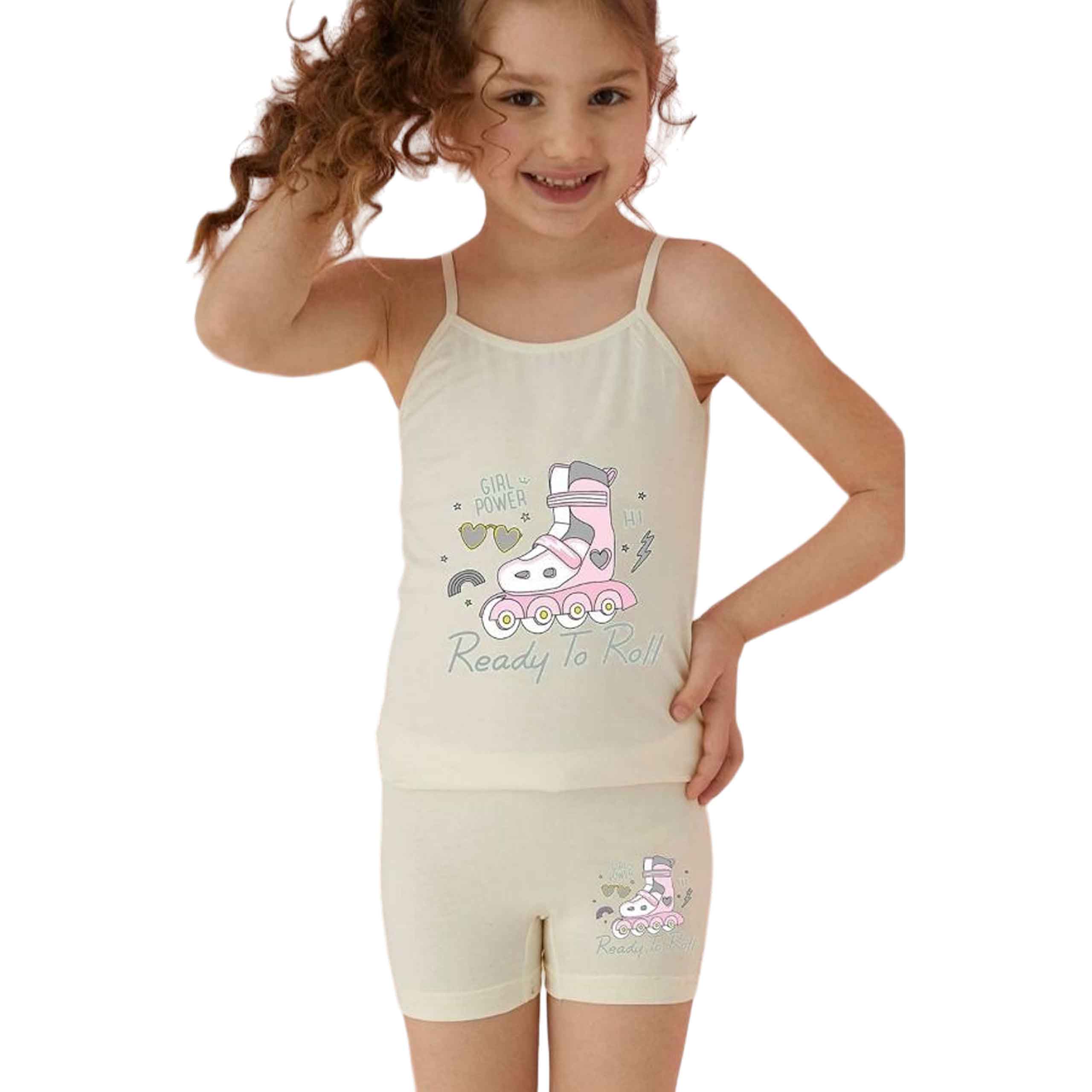 KOMPLET PODKOSZULKA KOSZULKA NA RAMIĄCZKACH BOKSERKI MAJTKI 2-3 LATA 92-98