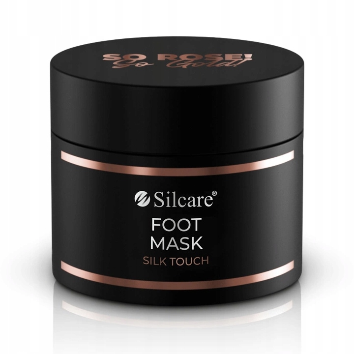 Silcare, So Rose! So Gold! Foot Mask Silk Touch, sametová, 150 ml 1 ks