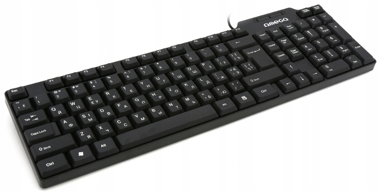 

Klawiatura komputerowa Rosyjska Czcionka Cyrylica