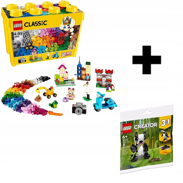 Sada Lego Classic Creative Stavebnice 10698 Lego 30641 Dárková Sada