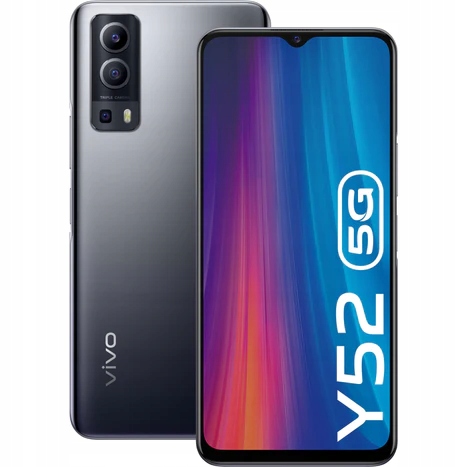 Smartfon Vivo Y52 4 Gb 128 Gb 5G czarny