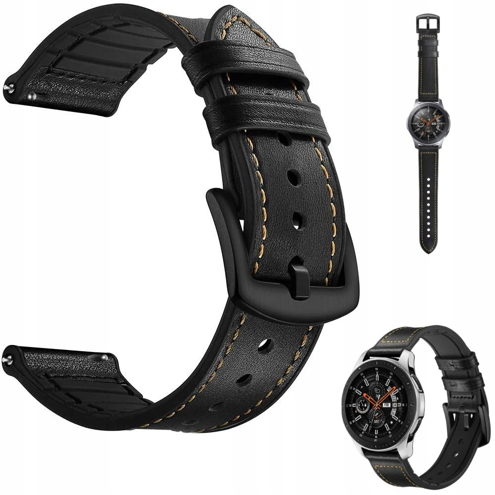 

Skórzany Pasek Huawei Watch Gt 2 3 Pro 46MM 22MM