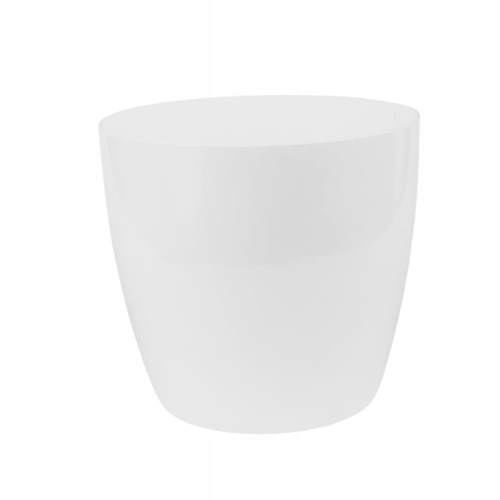 OSŁONKA DONICZKA BIAŁA PLASTIKOWA 9,5CM