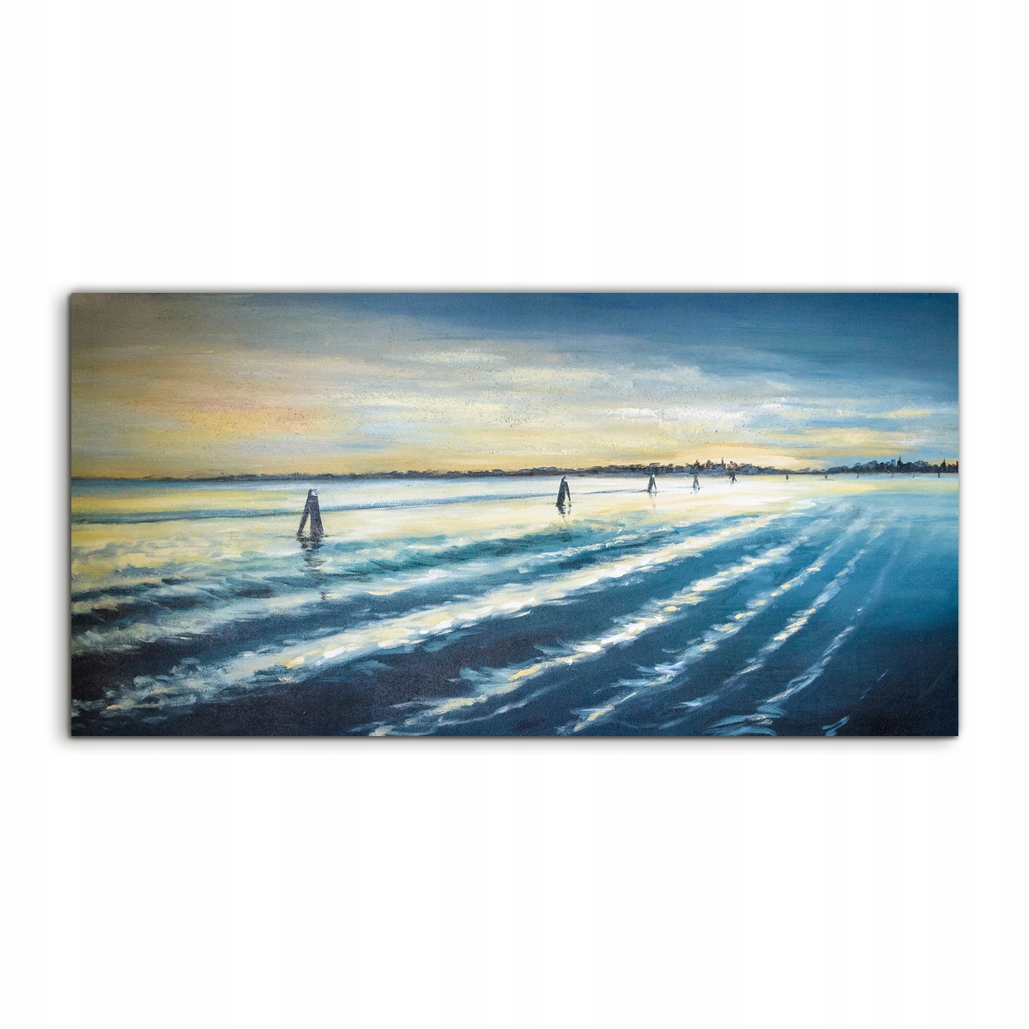 

Fotoobraz 120x60 na prezent Wenecja Laguna wiszący