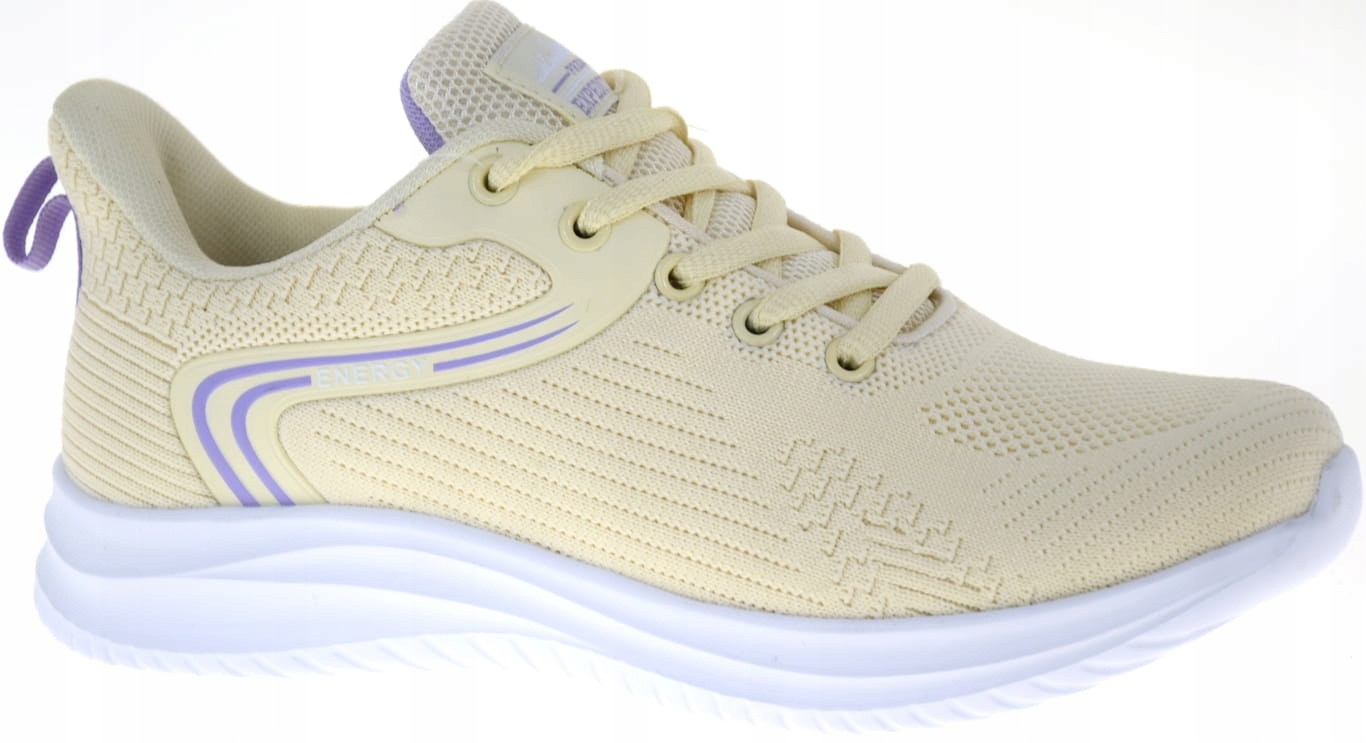 Dámské Sportovní Boty Lehké, Bílé, Spodní Část Joggingu 8451 R38