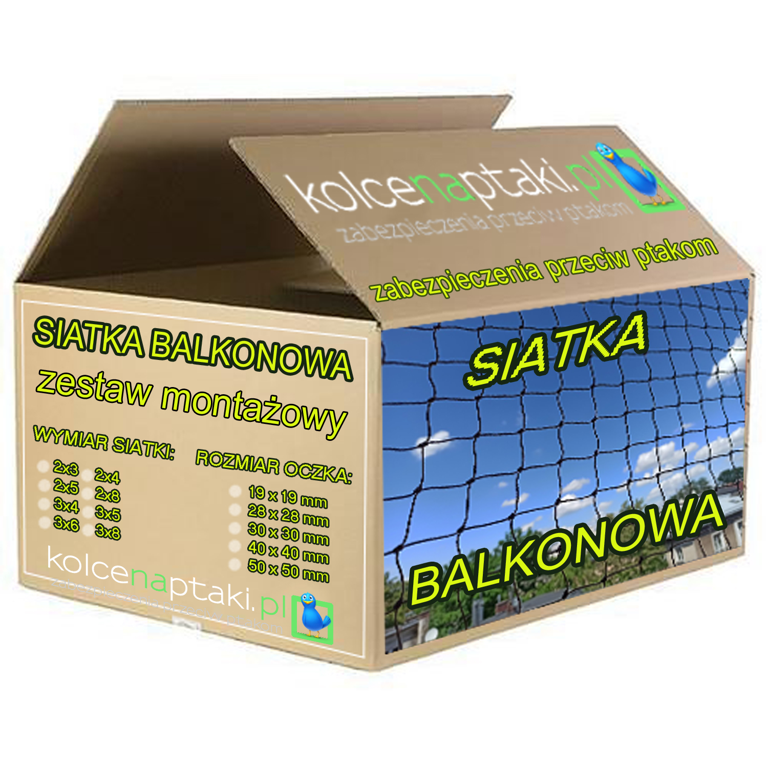 Ochranná Síť Na Balkon Pro Kočky Ptáky