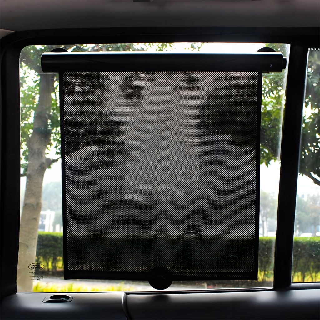 ROLETY PRZECIWSŁONECZNE SAMOCHODOWE ŻALUZJE 40X45 Kolor czerń