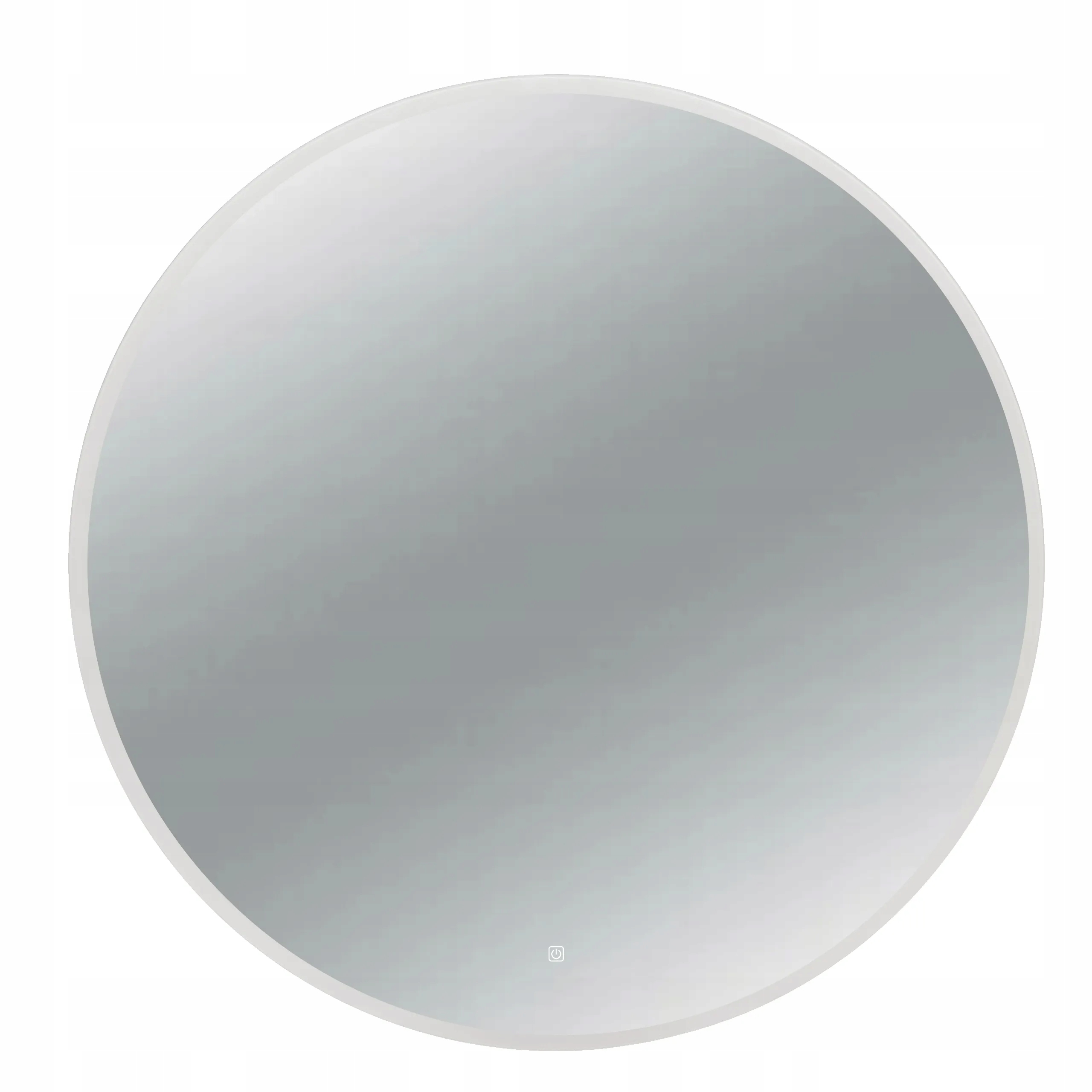 Aquauno Okrúhle Led Zrkadlo S Podsvietením 60 CM, Zmena Farby