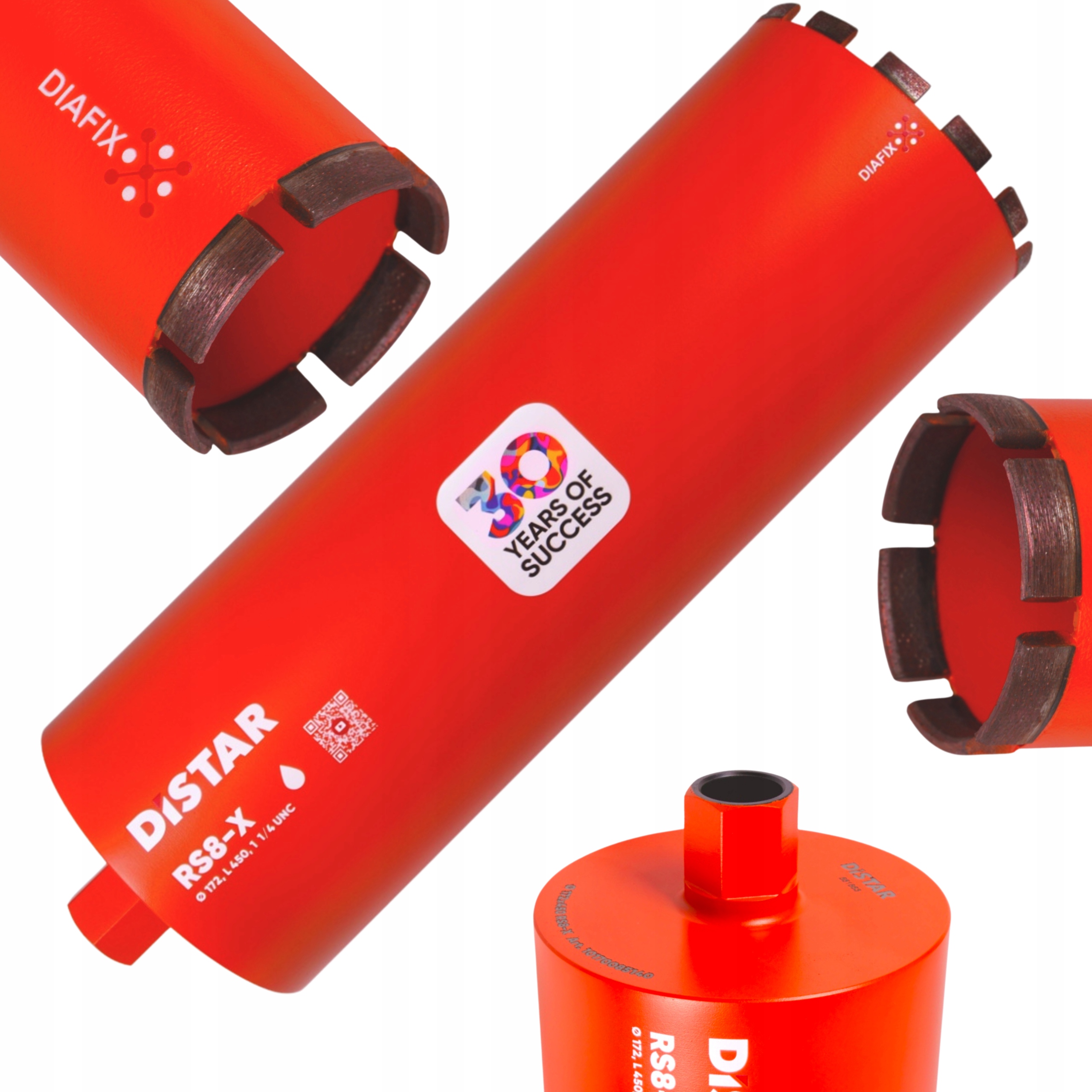 Koronka Diamentowa Do Betonu Distar RS8-X 1 1/4 Unc 450x172 mm