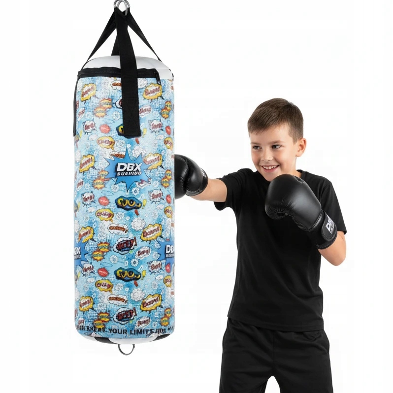 Worek Bokserski Idealny Dla Dzieci 75 CM Pusty Dolne Mocowanie Dbx Bushido