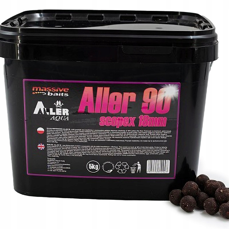 Boilies 18mm 5kg Aller 90 Scopex Massive Baits