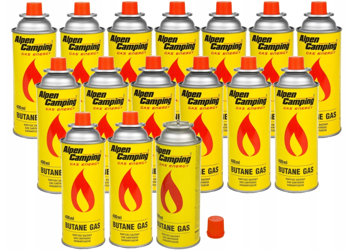 

Kartusz Gazowy nabój Gaz do Kuchenki 400ml x16