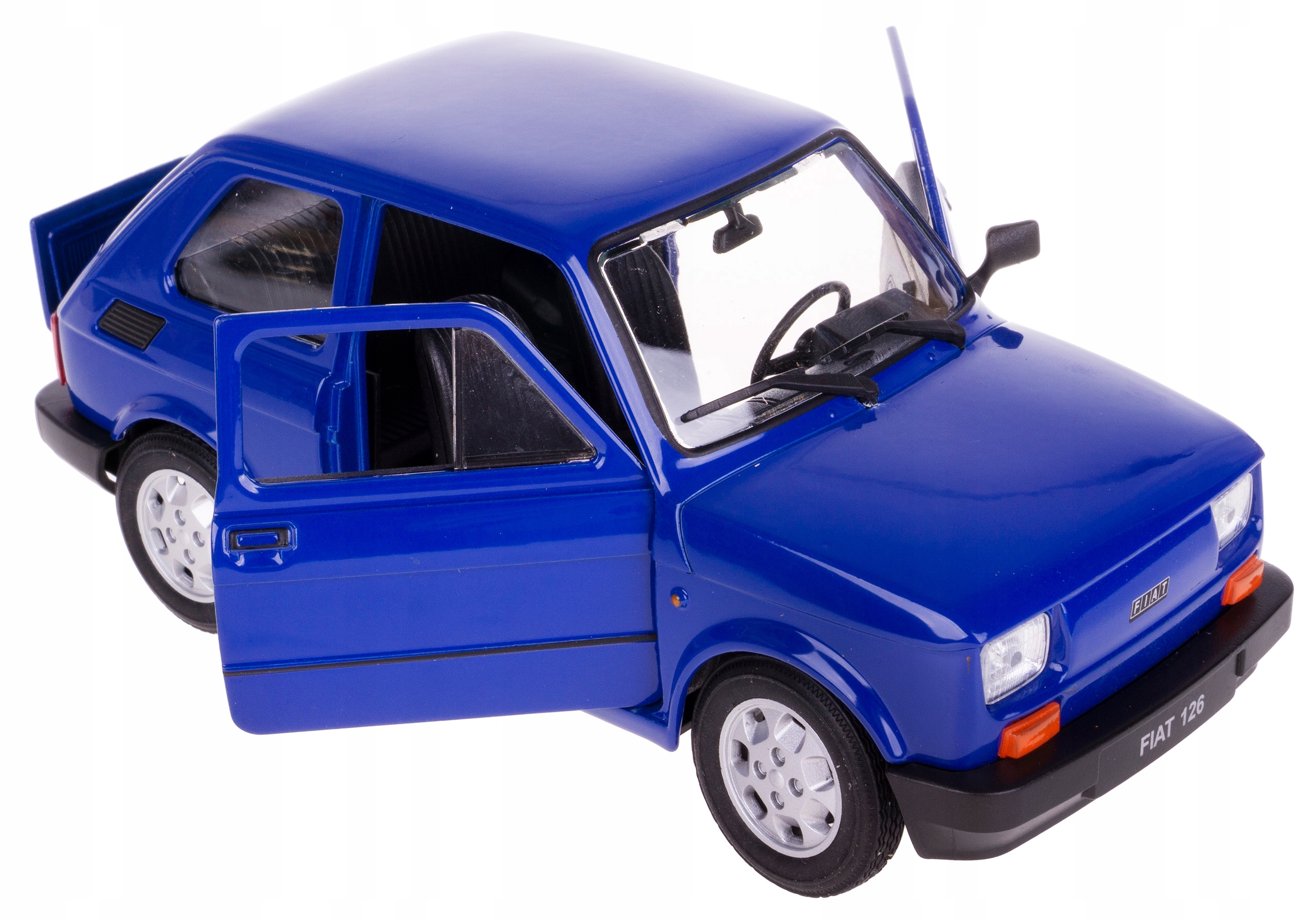

Fiat 126 p Model Metalowy Welly 1:21 Maluch Niebie