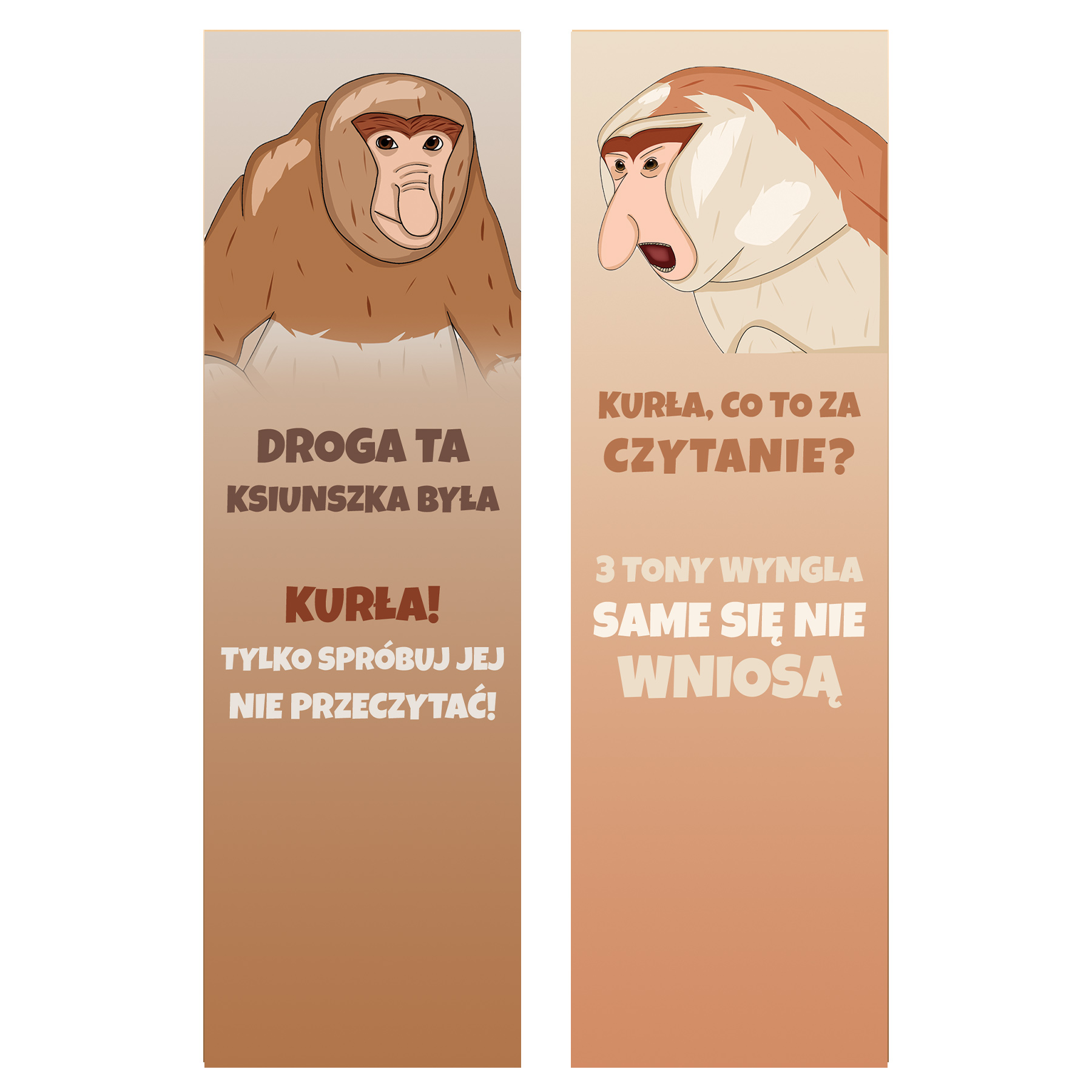 

Zakładki do książek Nosacz, Typowy Janusz 2 szt.
