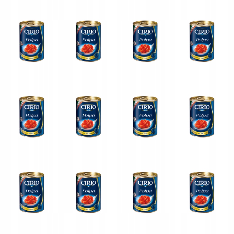 Cirio polpa pomidory w kawałkach 400g X12