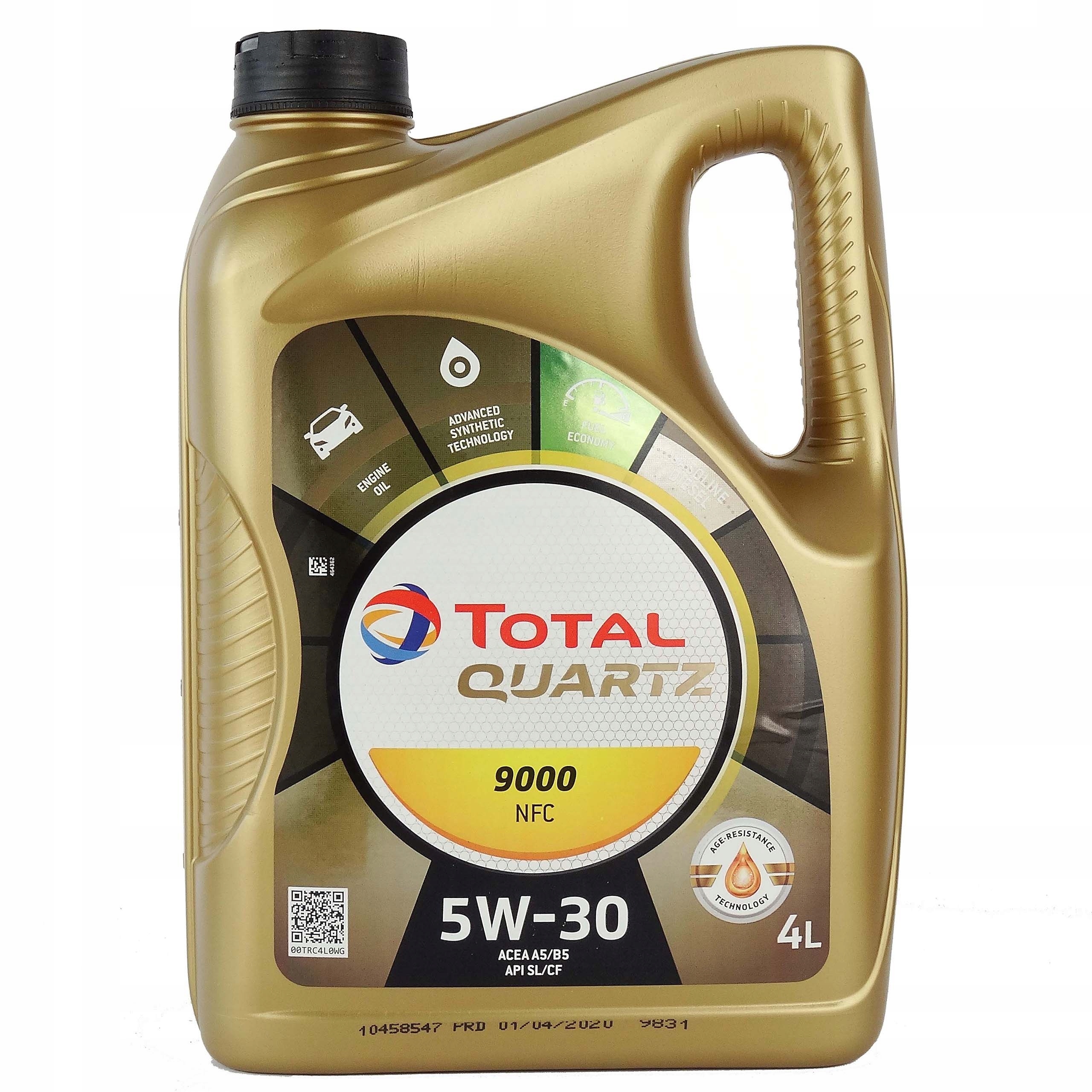 

Olej Total Quartz 9000 Future Nfc 5W30 A5/B5 4L