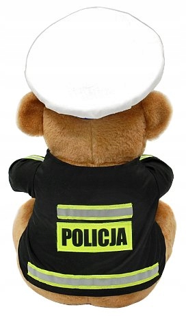 MASKOTKA DO AUTA POLICJA POLICJANT MIŚ DROGÓWKA PREZENT DLA KIEROWCY AUTA Producent inny