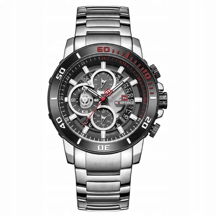 

Prof Zegarek Męski Wojskowy Naviforce NF9174-SB