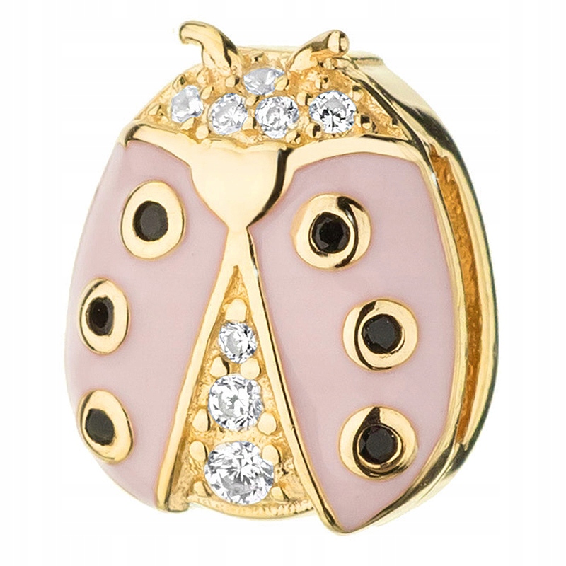 

Pozłacana zawieszka pr. 925 do Charms Biedronka